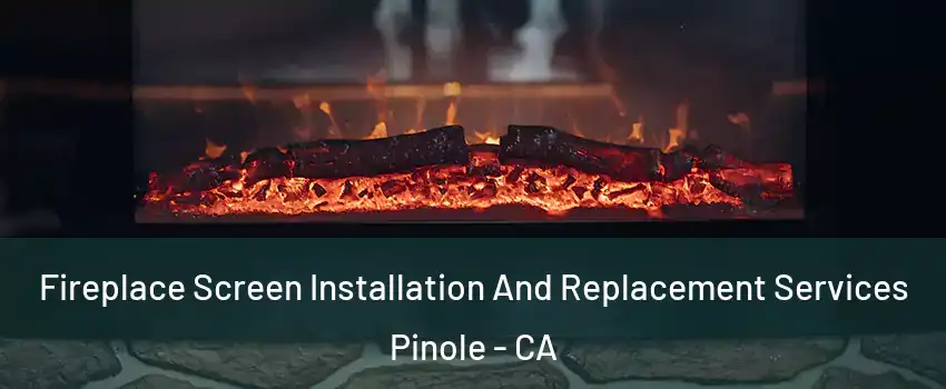  Fireplace Screen Installation And Replacement Services Pinole - CA