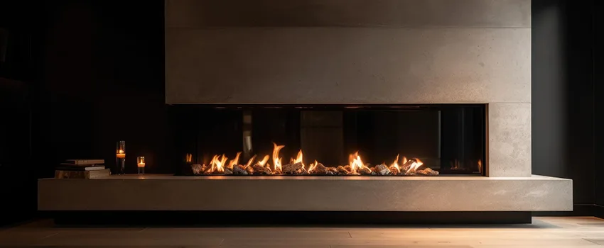 Gas Fireplace Ember Bed Design Services in Pinole, California