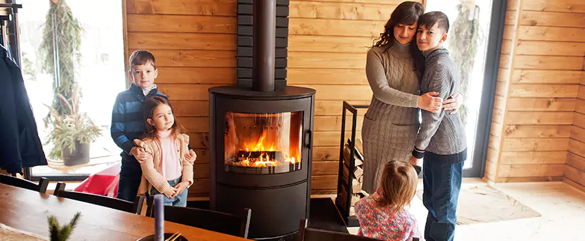 Morso Cast Iron Fireplace Insert Installation in Pinole, California