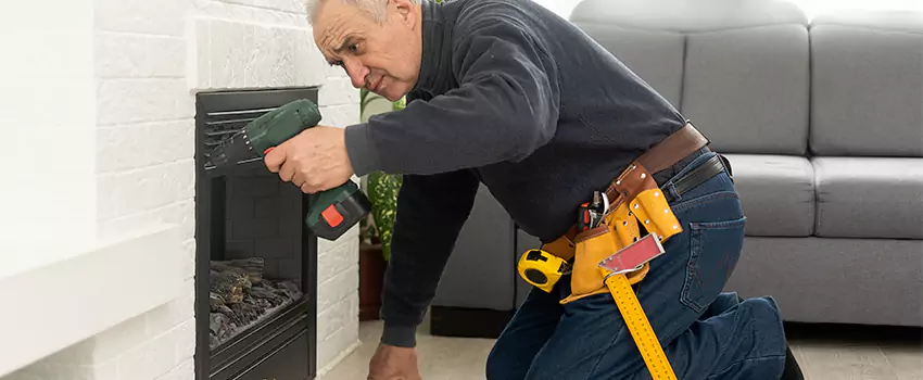 New Indoor Fireplace Installation in Pinole, California