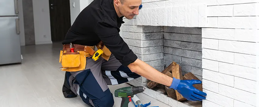Fireplace Damaged Damper Frame Repair Services in Pinole, California
