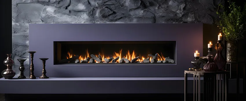 Ember Bed for Ventless Gas Fireplace in Pinole, CA